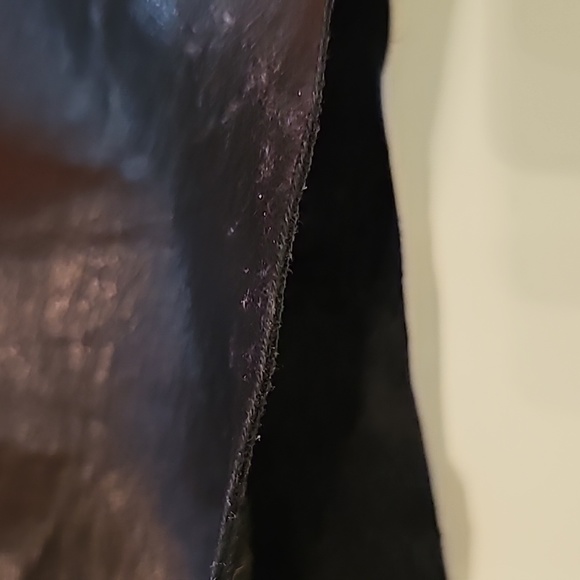 NWT BaNaNa RePuBLiC BLaCK LeaTHeR PaNTS SiZe 2 - Picture 7 of 7